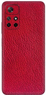 Vcare GadGets Redmi Note 11 T 5G Mobile Skin(Red)
