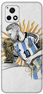 wrap craft VIVO Y72 5G Premium Vinyl Mobile Skin(Multicolor)