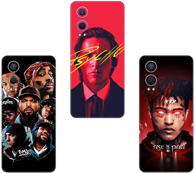 SKINFACTORY OPPO F11(PACK OF 3)Camera&Back Protector Premium Vinyl Mobile Skin(Multicolor)