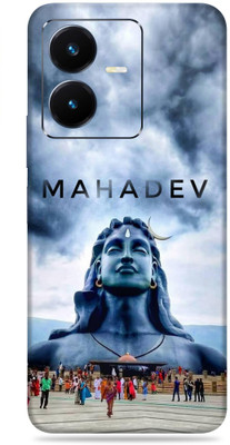 WeCre8 Skin's Vivo Y22 Mobile Skin(Mahadev Multicolor Mobile Skin With Cleaning Wipe)