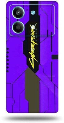 Mclaxa Xiaomi Poco X6 Pro Mobile Skin(Purple Cyberpunk)