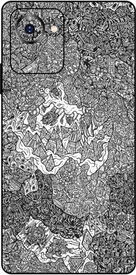 wrap craft REALME C30S Premium Vinyl Mobile Skin(Multicolor)