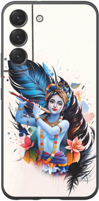 VYBE The Smart Choice galaxy s22 plus Krishna Mobile Skin(Black 51)