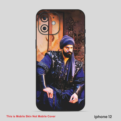 VYBE The Smart Choice iPhone 12 Ertugrul Ghazi Osman Mobile Skin(Dark Slat Blue 4)