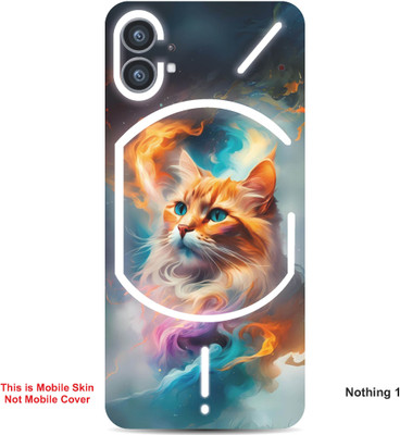 VYBE The Smart Choice Nothing 1 Tiger Embossed Mobile Skin(Congo Brow 5)
