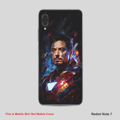 VYBE The Smart Choice Redmi Note 7 Super Hero Mobile Skin(Multy colorE/07)