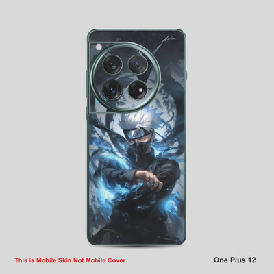 VYBE The Smart Choice One Plus 12 Naruto Mobile Skin Mobile Skin(Light Blue Grey B6)