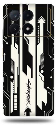 Mclaxa XIAOMI POCO X6 Pro Mobile Skin(White Cyberpunk)