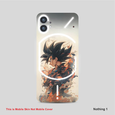 VYBE The Smart Choice Nothing 1 Goku Mobile Skin Mobile Skin(Dairy Cream 6)