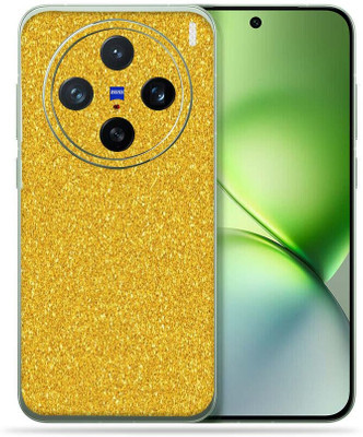 OggyBaba OggyBaba Vivo X200 5g Mobile Skin(Golden-Gliter)