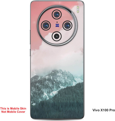 VYBE The Smart Choice Vivo X100 Pro Naturel Mobile Skin(Faded Pink, Cascade 19)