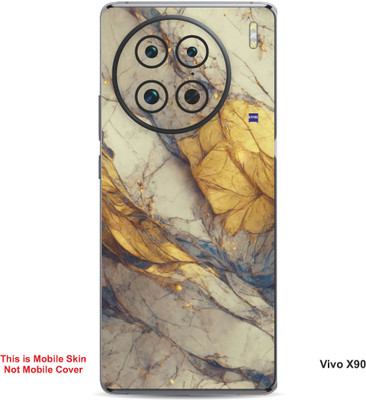 VYBE The Smart Choice Vivo X90 Abstract Embossed Mobile Skin(Vanilla 16)