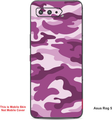 VYBE The Smart Choice Asus Rog 5 Camouflage Embossed Mobile Skin(Lavender Pinocchio 1)