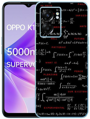FCS OPPO K10 5G Printed Back skin Mobile Skin(Writing Texture Skin)