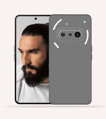 OggyBaba OggyBaba Nothing Phone 3a 5g Mobile Skin(Grey-Matte)