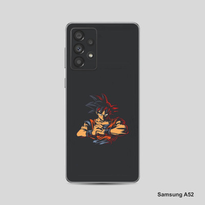 VYBE The Smart Choice Samsung A52 Goku Mobile Skin Mobile Skin(Tealish Black)
