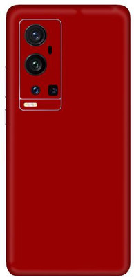Vcare GadGets Vivo X60 Pro Plus Mobile Skin(Red Matte)