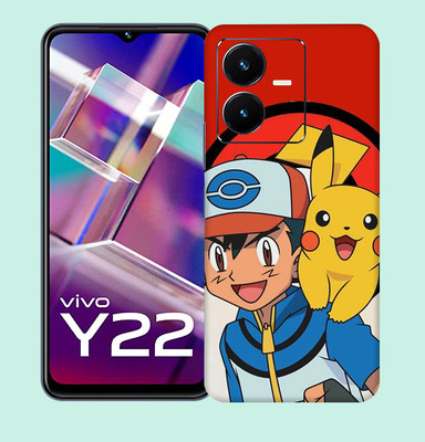TECHMOZ Vivo y22 Mobile Skin(Multicolor)