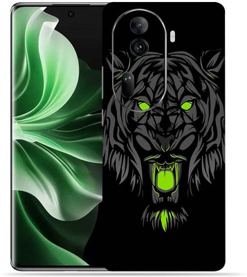 Satisfactory Oppo Reno 11 Pro 5G, Tiger G, OggyBaba Mobile Skin(Multicolor)