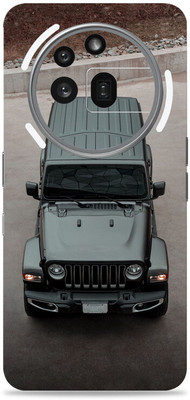 SkinoMania Nothing phone 3A Pro 5G Premium Vinyl Mobile Skin (Multicolor) Mobile Skin(dard black thaR)