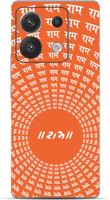 VYBE The Smart Choice Redmi 13 Shree Ram Mobile Skin Mobile Skin(Flame Orange 21)