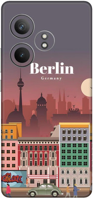 wrap craft REALME GT 6 5G Premium Vinyl BACK 189 Mobile Skin(Multicolor)