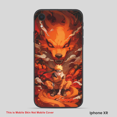 VYBE The Smart Choice iPhone XR Zoro Embossed Mobile Skin(Crater Red 11)