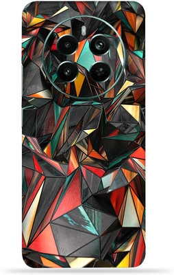 OggyBaba Narzo 70 pro Mobile Skin(Polygon Red)