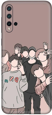 Toppings Huawei nova 5T Mobile Skin(Multicolor)