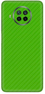 Vcare GadGets Mi 10 T Lite Mobile Skin(Fiber Carbon Green)