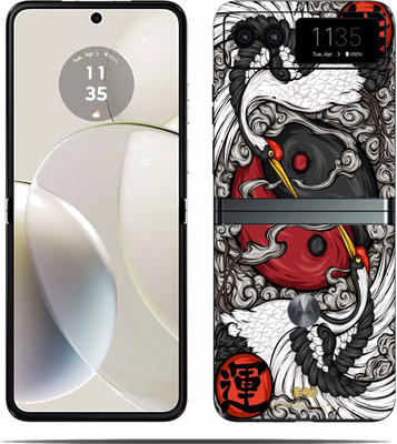 LAMHA Motorola Razr 40 5G Mobile Skin(Multicolor)
