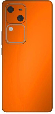 Vcare GadGets Metallic Orange Shining V30 5G Mobile Skin(Metallic Orange Shining)