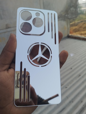 HANS LSR INFINIX NOTE 40X 5G MOBILE SKIN SILVER BACK PANNEL Mobile Skin(Silver)