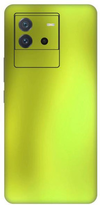Vcare GadGets iQOO Neo 6 5G Shining Mirror Gold Back Side Premium Mobile Skin(Shining Mirror Gold)