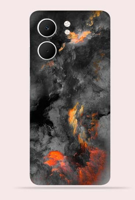 OggyBaba Oppo A5x 5g Mobile Skin(Black clouds)