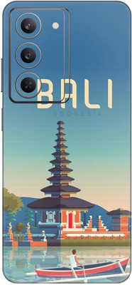 wrap craft REALME NARZO 80X 5G Premium Vinyl BACK 185 Mobile Skin(Multicolor)