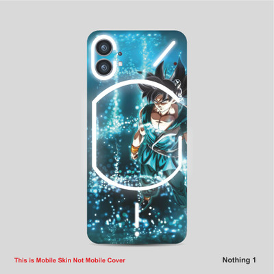 VYBE The Smart Choice Nothing 1 Goku Mobile Skin Mobile Skin(Dark Slate Blue 6)