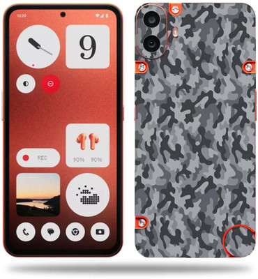 WeCre8 Skin's WeCre8 Skin's Nothing_CMF_Phone_1 Mobile Skin(Gray Camoflage)