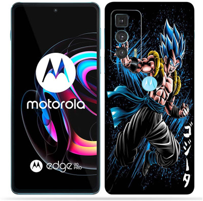 OggyBaba OggyBaba Moto Edge 20 pro Mobile Skin(Blue Gogeta)
