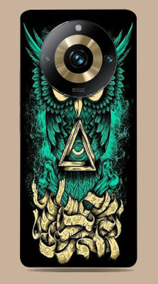 WeCre8 Skin's Realme 11 pro plus Mobile Skin(Angry-Owl Mobile Skin)