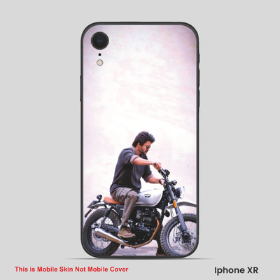VYBE The Smart Choice iPhone XR Vijay Thalapathy Mobile Skin(Pale Grey 5)
