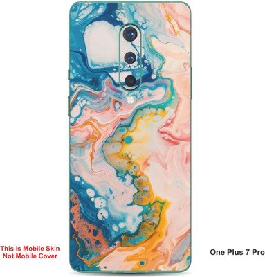 VYBE The Smart Choice One Plus 7 Pro Art Embossed Mobile Skin(Gravel A1)