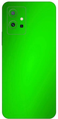 Vcare GadGets Metallic Green Shining vivo T1 5G Mobile Skin(Metallic Green Shining)