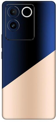 Vcare GadGets Blue Rose Gold Vivo T2 Pro 5G Mobile Skin(Multicolor)