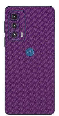Vcare GadGets Moto Edge 20 Pro Mobile Skin(Purple)