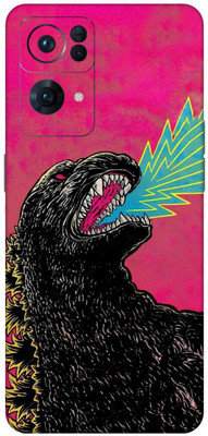 SKINADDA OPPO RENO 7 PRO 5G Premium Vinyl Mobile Skin(Multicolor)