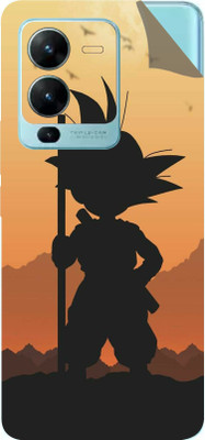 AsSkin Vivo V25 Pro 5G, vivo v25 pro 5g Mobile Skin(Ultra Goku Kid With High Gloss Finish).)