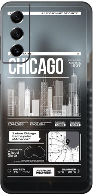 SKINFACTORY SAMSUNG GALAXY S21 FE 5G Premium Mobile Skin(Multicolor)