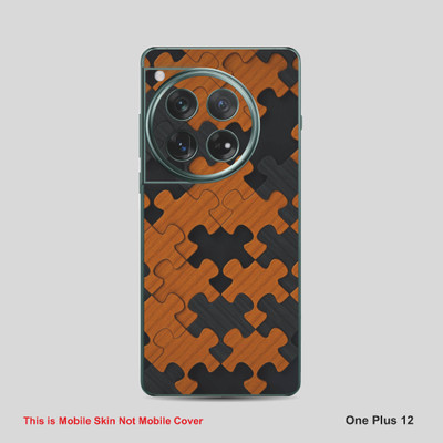 VYBE The Smart Choice One Plus 12 Pattern Mobile Skin Mobile Skin(Multi Colour M10)
