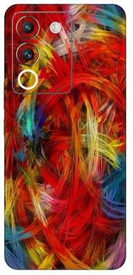 Vcare GadGets Colors Abstract Vivo Y200 5G Mobile Skin(Multicolor)